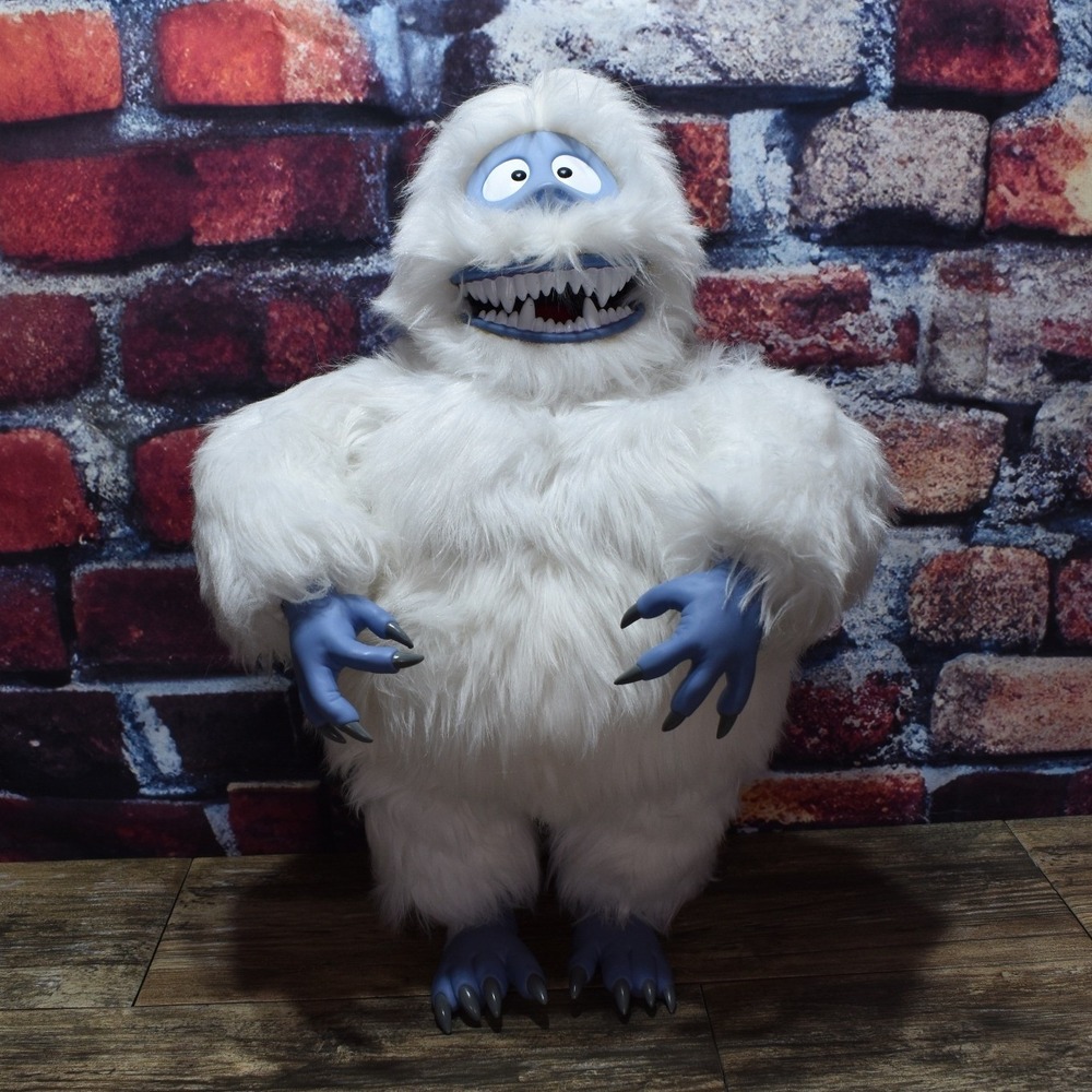 Rudolph Bumble Abominable Snow Monster Plush 2001 Playing Mantis Holiday Toy 17"